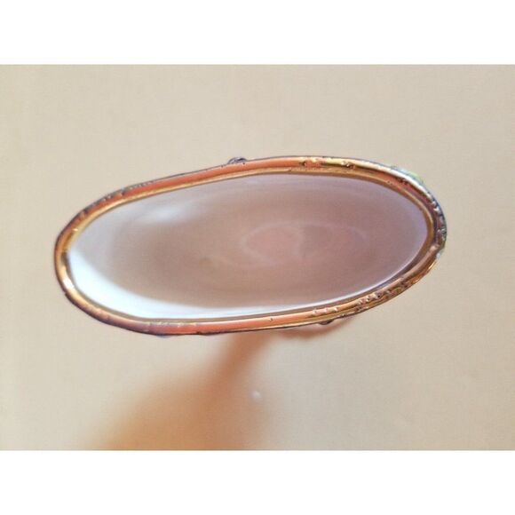 Bing Co FBS Vase Bottle France ? Ferdinand footed Dancing antique hand painted - Picture 6 of 11